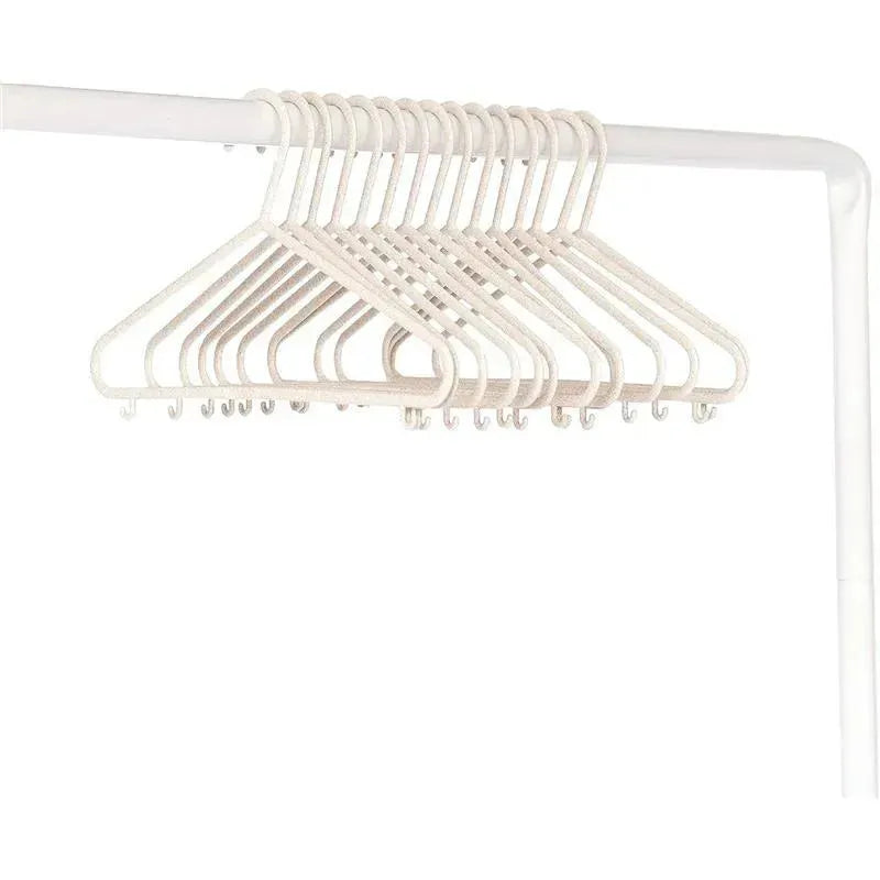 3 Sprouts - 15Pk Baby Wheat Straw Hangers, Speckled Cream Image 2