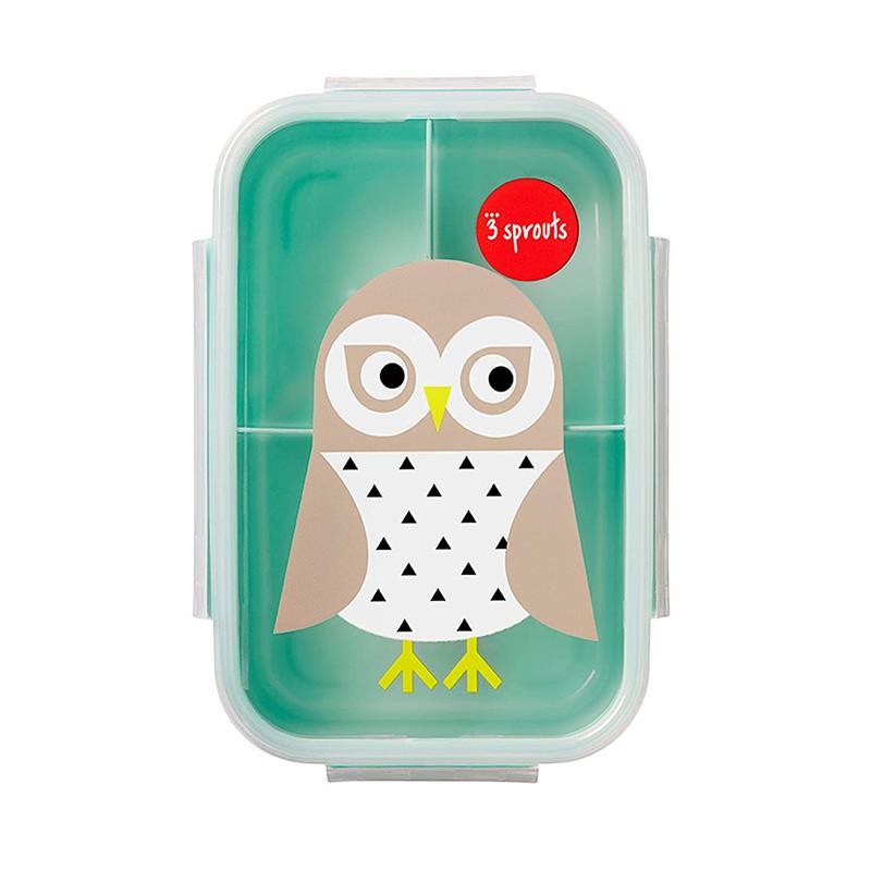 3 Sprouts - Owl Lunch Bento Box Image 1