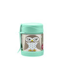 3 Sprouts - Stainless Steel Food Jar, Owl Image 1