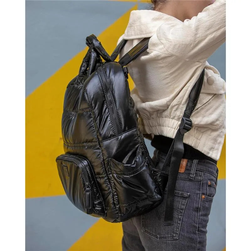 7AM Voyage - Diaper Bag Backpack, Black Polar Image 5
