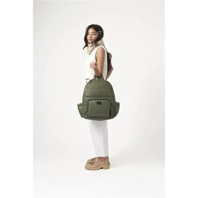 7AM Voyage - Diaper Bag Backpack, Evening Green Image 5