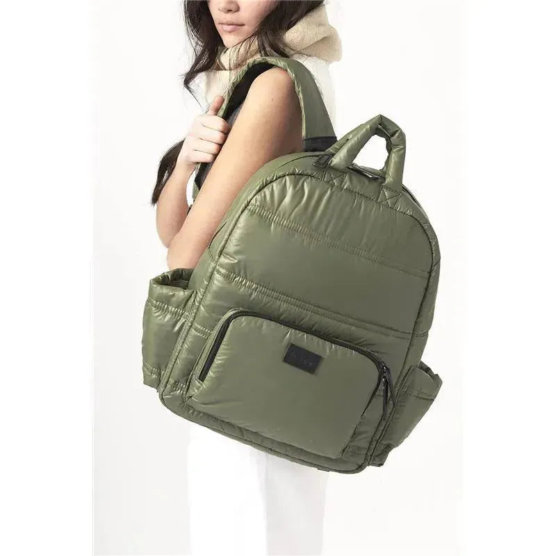 7AM Voyage - Diaper Bag Backpack, Evening Green Image 6