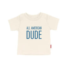 97 Design & Co. - All American Dude Kids T-Shirt, 4Th Of July Image 1
