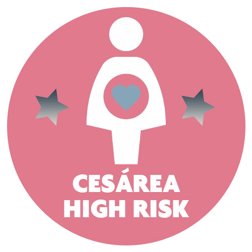 Icone para pacote parto cesárea  high risk