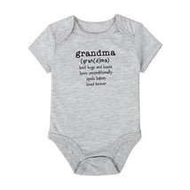 A.D. Sutton - Baby Bodysuit Grandma, Grey Image 1