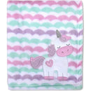 A.D. Sutton - Baby Essentials Plush Blanket, Unicorn Pink Image 3