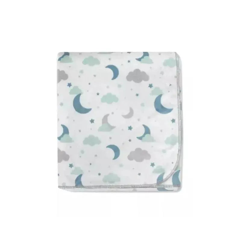 A.D. Sutton - Baby Essentials Sherpa Fleece Baby Blankets, Star/Cloud Image 3