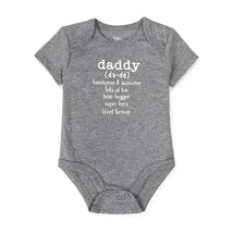 A.D. Sutton - Baby Grey Romper Daddy Image 1