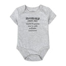 A.D Sutton - Baby Mommy Romper Grey Image 1