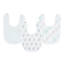 Aden + Anais - 3Pk Cotton Muslin Snap Bib, Baby Star Image 1