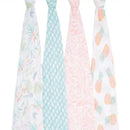 Aden + Anais - 4 Pk Muslin Swaddles, Tropicalia Image 2