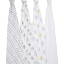 Aden + Anais - 4Pk Muslin Swaddles, Sunshine Image 3