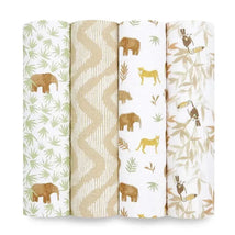 Aden + Anais - 4Pk Muslin Swaddles Tanzania Image 1