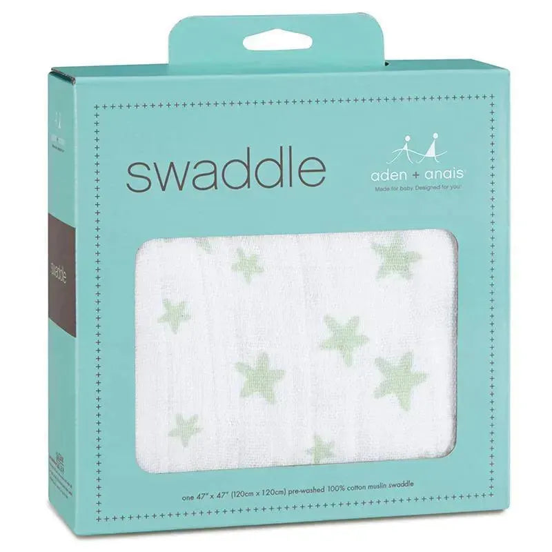 Aden + Anais Classic Swaddle, Ocean Angel.