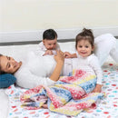 Aden + Anais Essentials Muslin Blanket Wonder Woman- Power Pop Image 4
