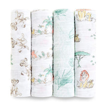 Aden + Anais - Swaddle 4-Pack, Lion King Image 1