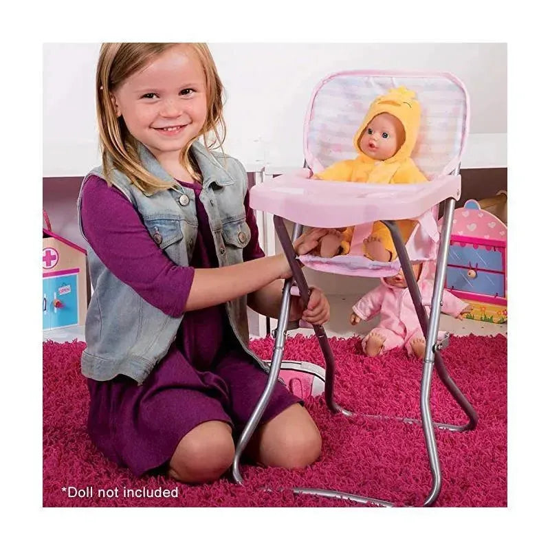 Adora High Chair Accessories Baby Pink for Baby Dolls Image 5