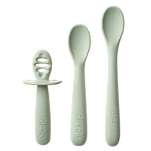 Ali + Oli - 3Pk Multi Stage Spoon Set For Baby, Pine Image 1