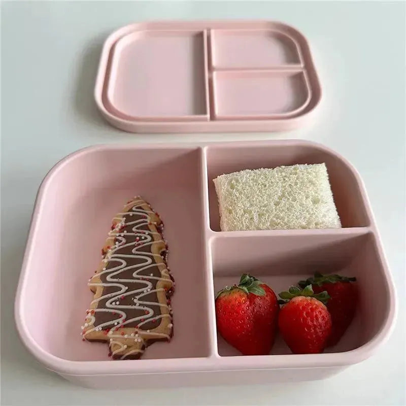 Ali + Oli - Leakproof Silicone Bento Box, Blush Image 7