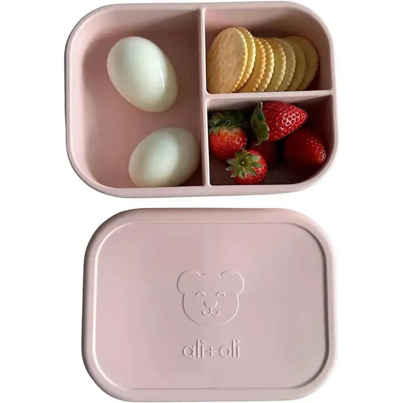 Ali + Oli - Leakproof Silicone Bento Box, Blush Image 3