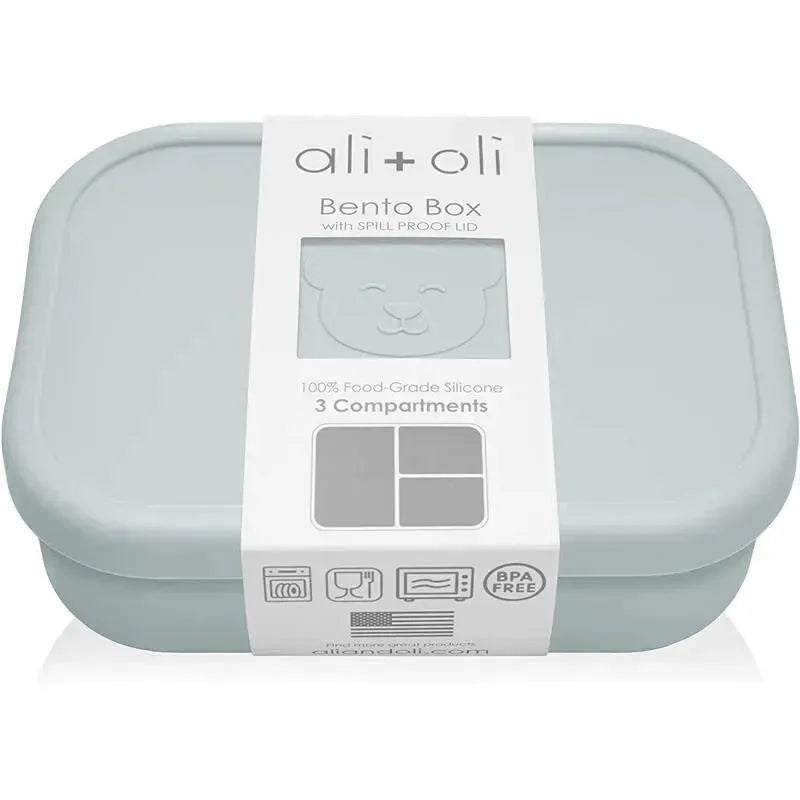 Ali + Oli - Leakproof Silicone Bento Box, Dream Blue Image 1