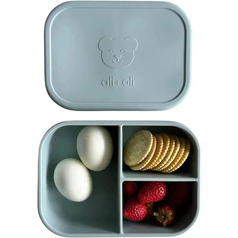 Ali + Oli - Leakproof Silicone Bento Box, Dream Blue Image 2