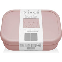 Ali + Oli - Leakproof Silicone Bento Box, Rose Image 1