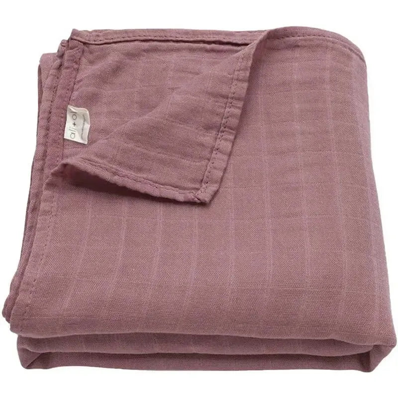 Ali + Oli Muslin Swaddle Blanket (Violet) Image 1