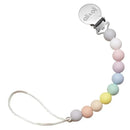 Ali+Oli - Silicone Pacifier Clip (Thin Pastel) Image 1