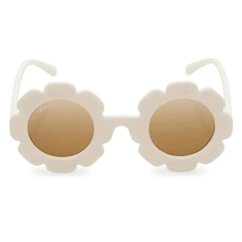 Ali+Oli - Sunglasses for Kids Flower, White Image 1