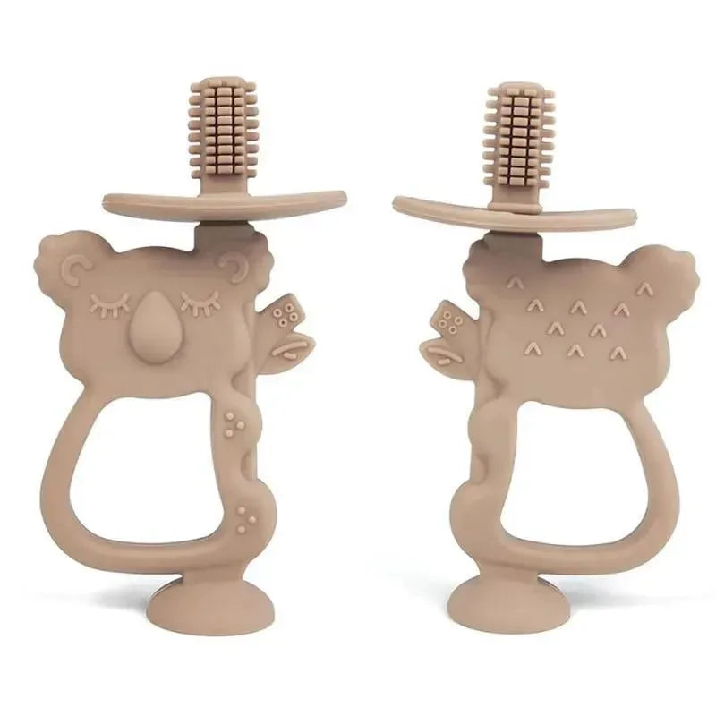 Ali + Oli - Training Toothbrush Oral Care Koala, Taupe Image 2