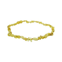 Amber Monkey - Polished Baltic Amber 10-11 inch Necklace, Lemon Baroque Milk Bean POP Image 1