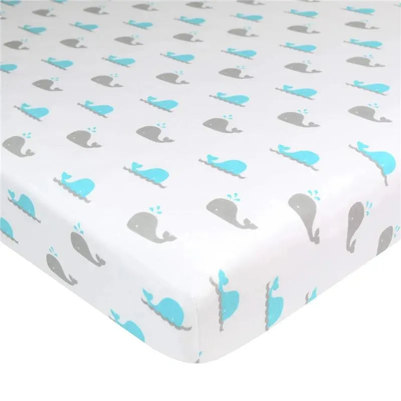 American Baby -100% Cotton Knit 5.7 Oz Value Jersey Fitted Bassinet Sheet 15 X 33 X 4, Grey Alphabet Image 5