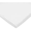 American Baby - 100% Cotton Knit Supreme Jersey Fitted Bassinet Sheet, White Image 1