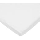 American Baby - 100% Cotton Knit Supreme Jersey Fitted Bassinet Sheet, White Image 1