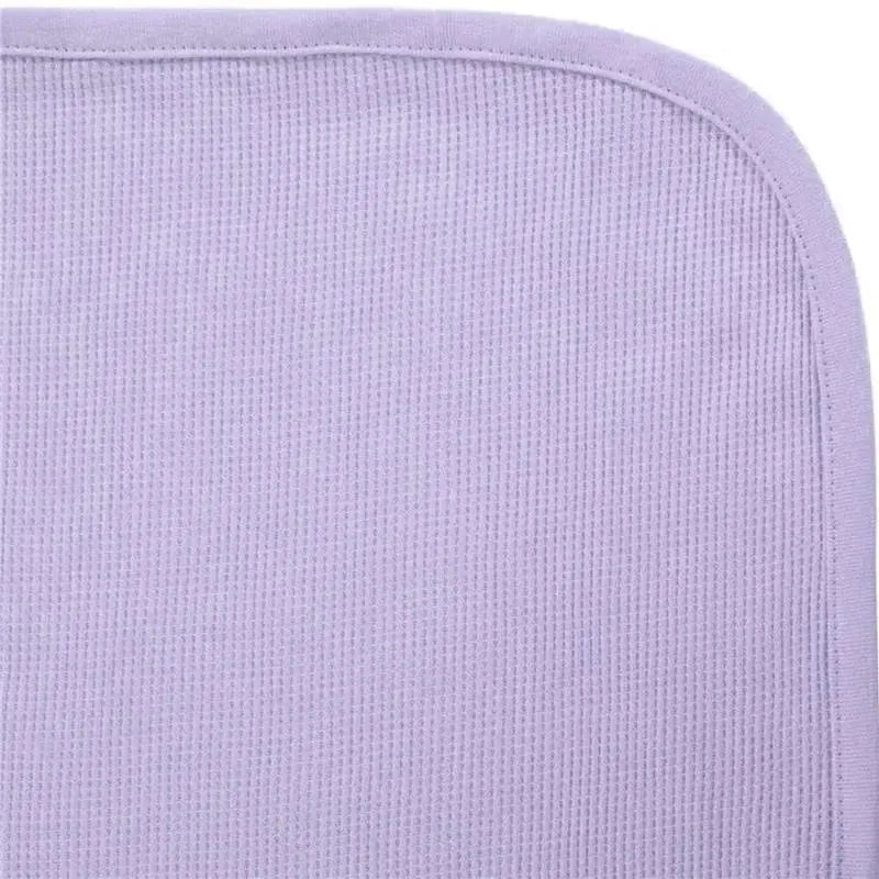American Baby Company - 100% Cotton Thermal Blanket 30 X 40 Lavender Image 2