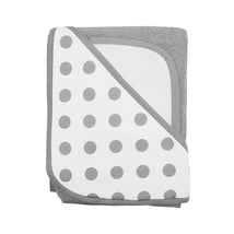 American Baby - Terry Hooded Towel & Washcloth Set, Grey Image 3