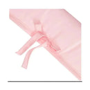 American Baby - Side Crib Rails Covers, Pink/White Image 3