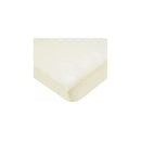 American Baby Value Jersey Jersey Bassinet Sheet, Ecru Image 1