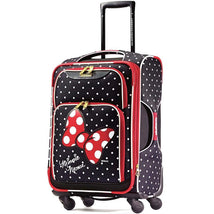 American Tourister Disney Minnie Mouse Red Bow Spinner Soft Side Suitcase, 21 Image 1