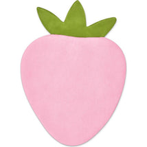 Apple Park - Fruits & Veggies Crinkle Blankies, Strawberry Image 2