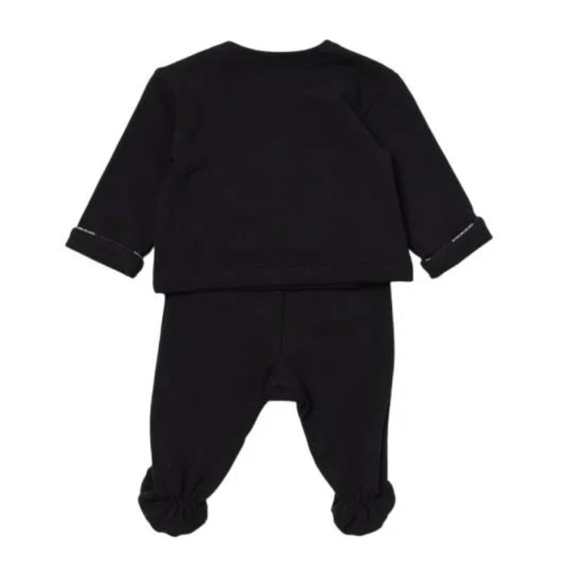 Armani - 2Pk Newborn Boy Onesie Overall Set Image 2