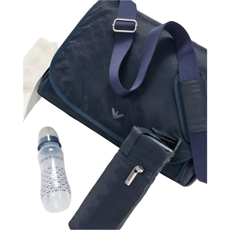 Armani Baby - Diaper Bag Navy Image 5