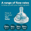 Avent - 2Pk Anti-Colic Baby Bottle With Airfree Vent, 4Oz, Clear Image 7