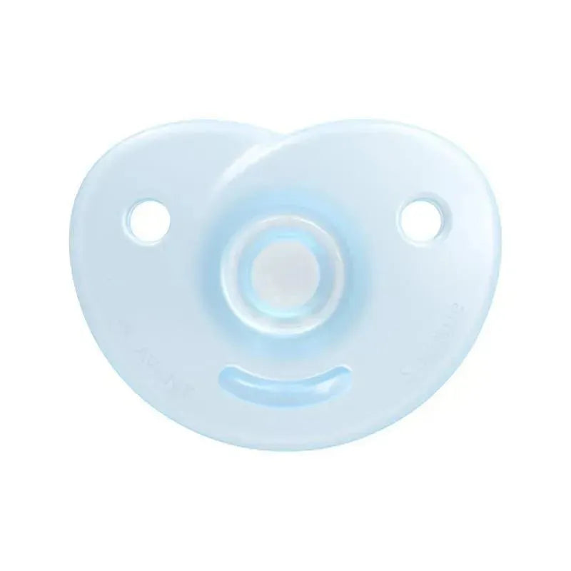 Avent - 2Pk Soothie Heart Pacifier, 0/3M, Blue Image 3