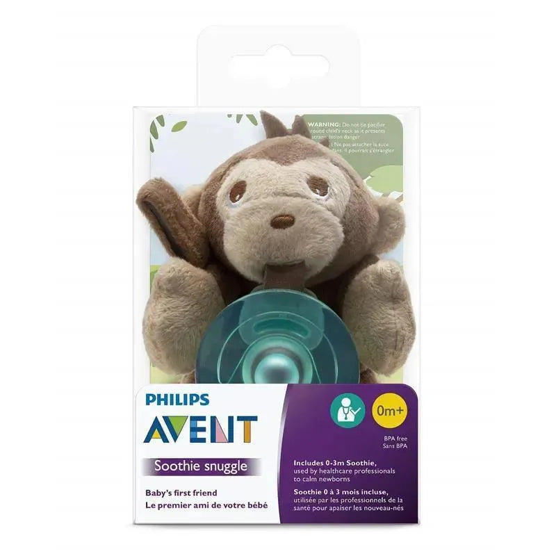 Avent - Soothie Snuggle, 0M+, Monkey Image 3