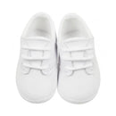 Baby Deer Crib Shoe, White - Size 3 (6-9M) Image 3
