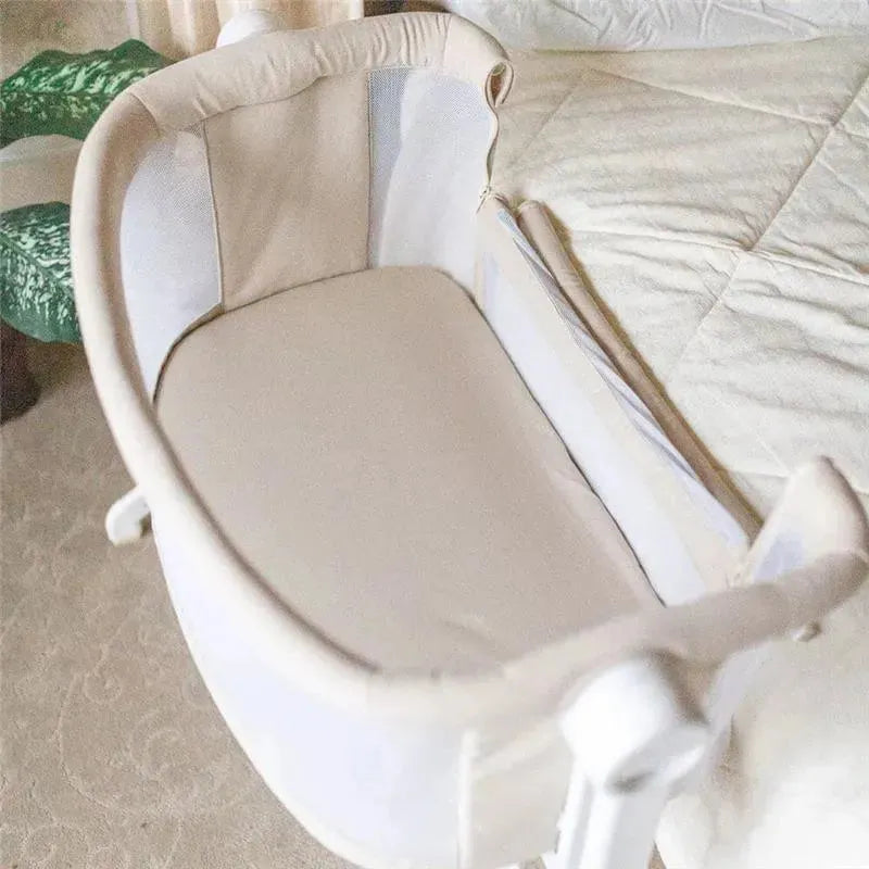 Baby Delight - Beside Me Wink Organic Bassinet & Bedside Sleeper, Oatmeal Image 2
