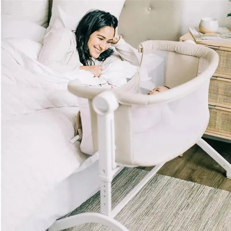 Baby Delight - Beside Me Wink Organic Bassinet & Bedside Sleeper, Oatmeal Image 5