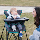 Baby Delight - Go With Me Uplift Deluxe Portable High Chair, Grey Image 7